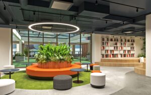 Thiết kế nội thất văn phòng cơ sở giáo dục IDP Hai Bà Trưng - Chức năng và tiện nghi lên hàng đầu - IDP Education Hai Ba Trung - Relaxation Area