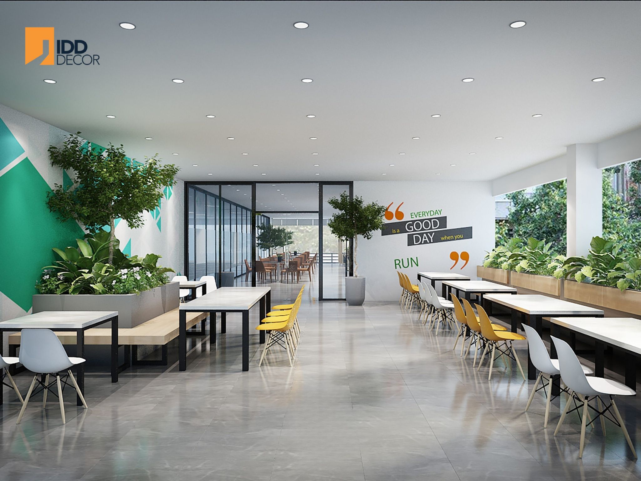 Thiết kế nội thất văn phòng Kềm Nghĩa - khu vực thảo luận/pantry (Kem Nghia Office Interior Design - Pantry and Meeting Spaces)