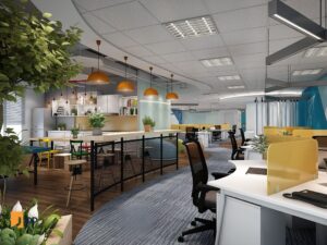 Thiết kế nội thất văn phòng Traveloka - Khu vực pantry