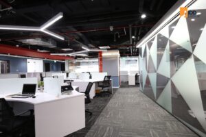 Thiết kế nội thất văn phòng Threebond - khu vực làm việc (ThreeBond interior design - A Focused and Flexible Workspace)