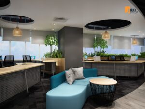 Thiết kế nội thất văn phòng Prodigious - khu vực pantry (Prodigious Office Interior Design The Flexible and Creative Workspace and Pantry)