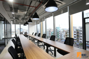 Thiết kế nội thất văn phòng Publicis khu vực phòng họp lớn (Publicis Interior Design - Meeting Room)
