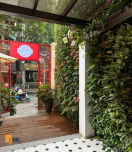 Thiết kế nội thất nhà hàng Ngon Sài Gòn - Hoàn Kiếm Hà Nội - tầng trệt (Ngon Sai Gon restaurant interior design - ground floor)