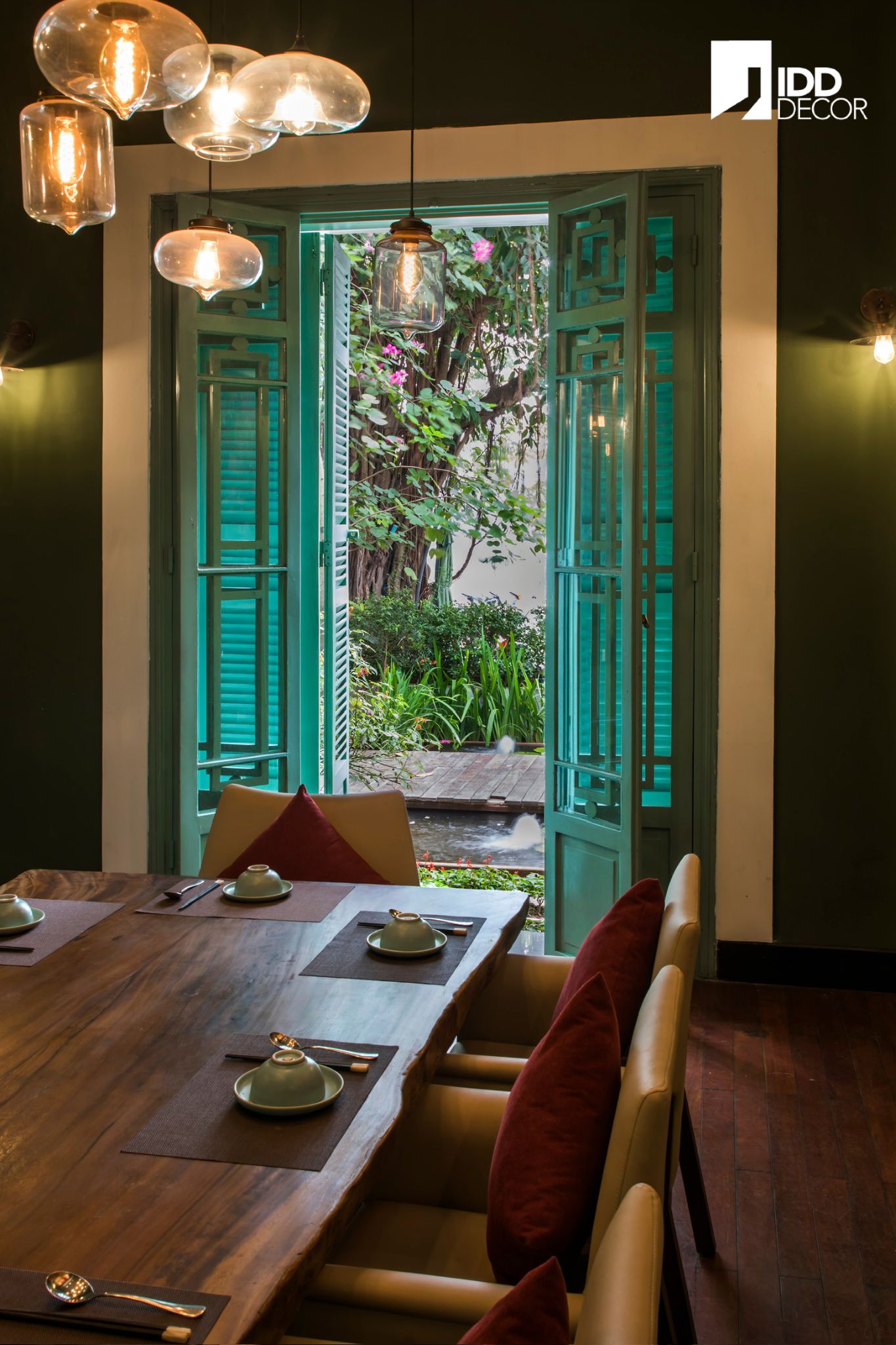 Thiết kế nội thất nhà hàng Ngon Garden - những khu vực phòng VIP (Ngon Garden Restaurant Interior Design - VIP Rooms)