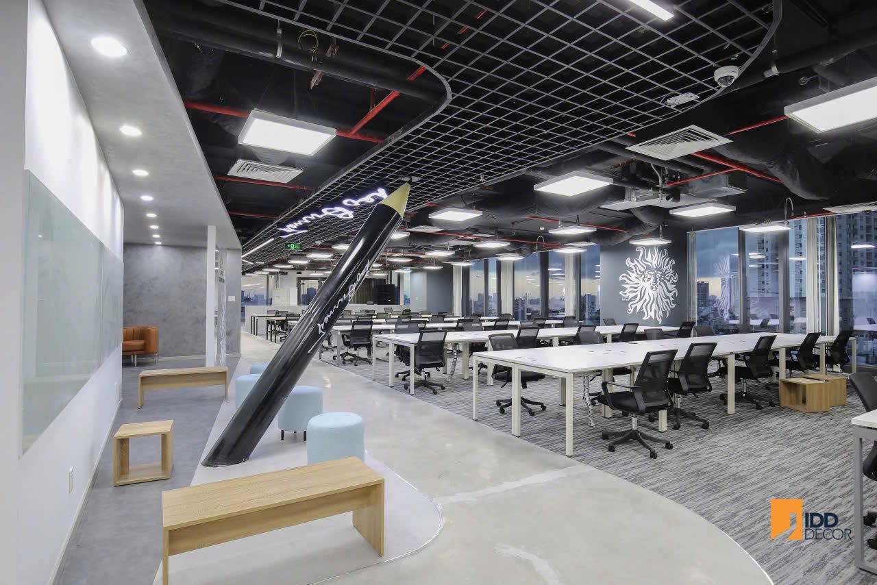Thiết kế nội thất văn phòng Leo Burnett thuộc tập đoàn Publicis (Leo Burnett Office Interior Design)