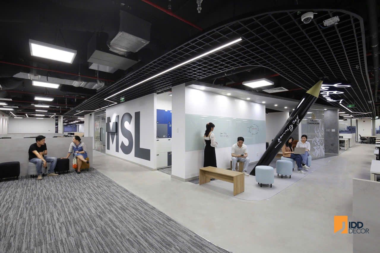 Thiết kế nội thất văn phòng Leo Burnett thuộc tập đoàn Publicis (Leo Burnett Office Interior Design)