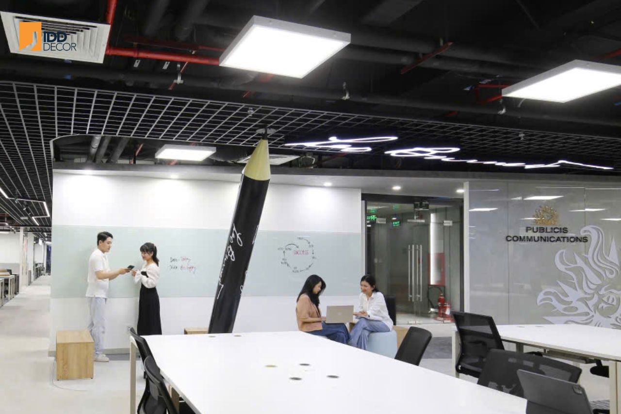 Thiết kế nội thất văn phòng Leo Burnett thuộc tập đoàn Publicics