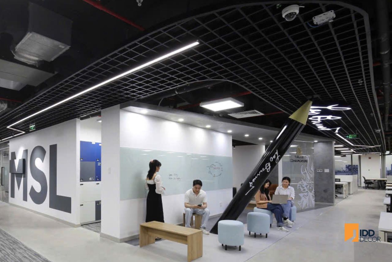 Thiết kế nội thất văn phòng Leo Burnett thuộc tập đoàn Publicics