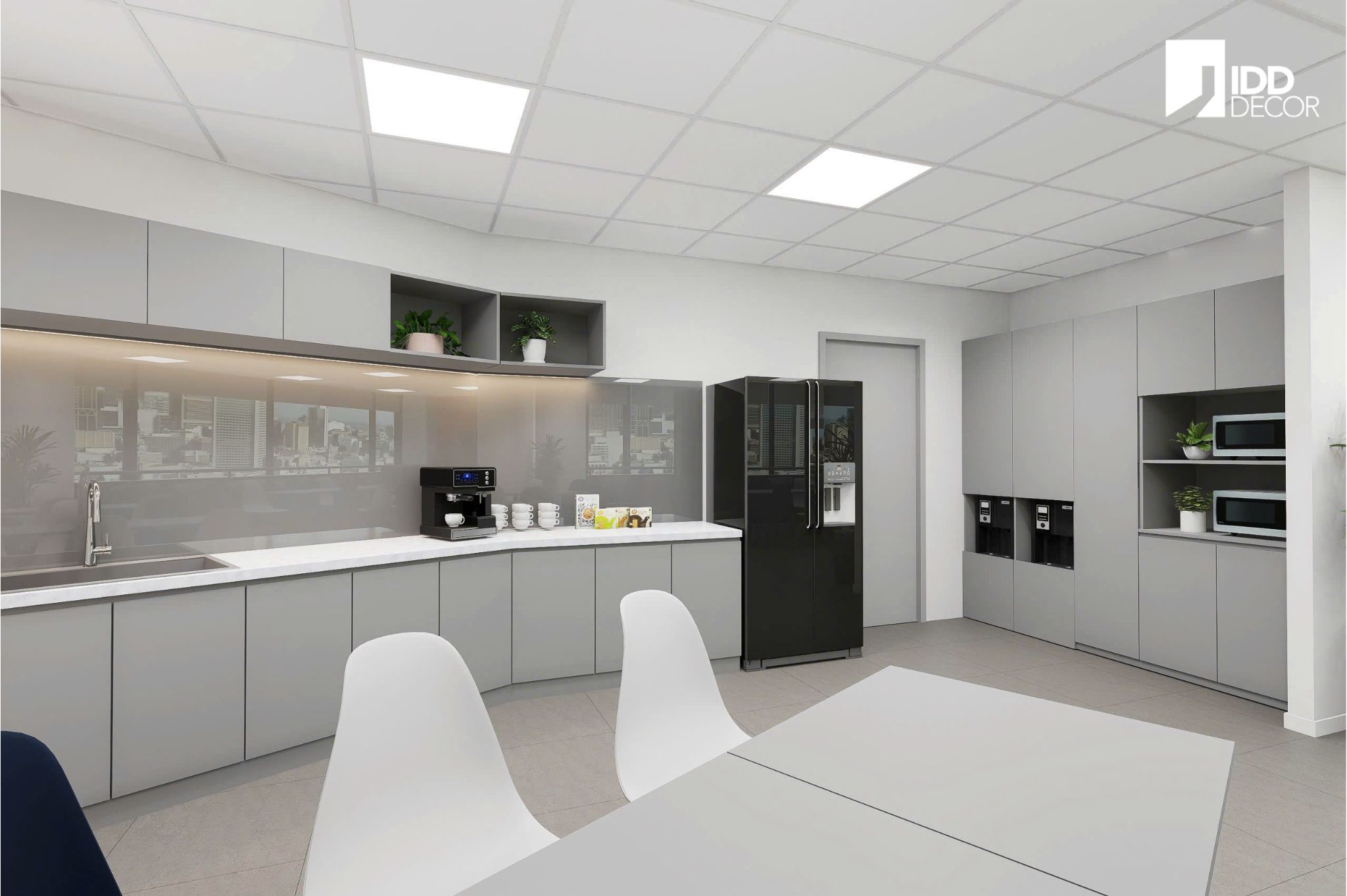 thiết kế nội thất khu vực pantry CMA