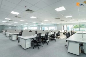Thiết kế nội thất văn phòng CMA - Khu vực làm việc (CMA CGM Workspace Interior Design)