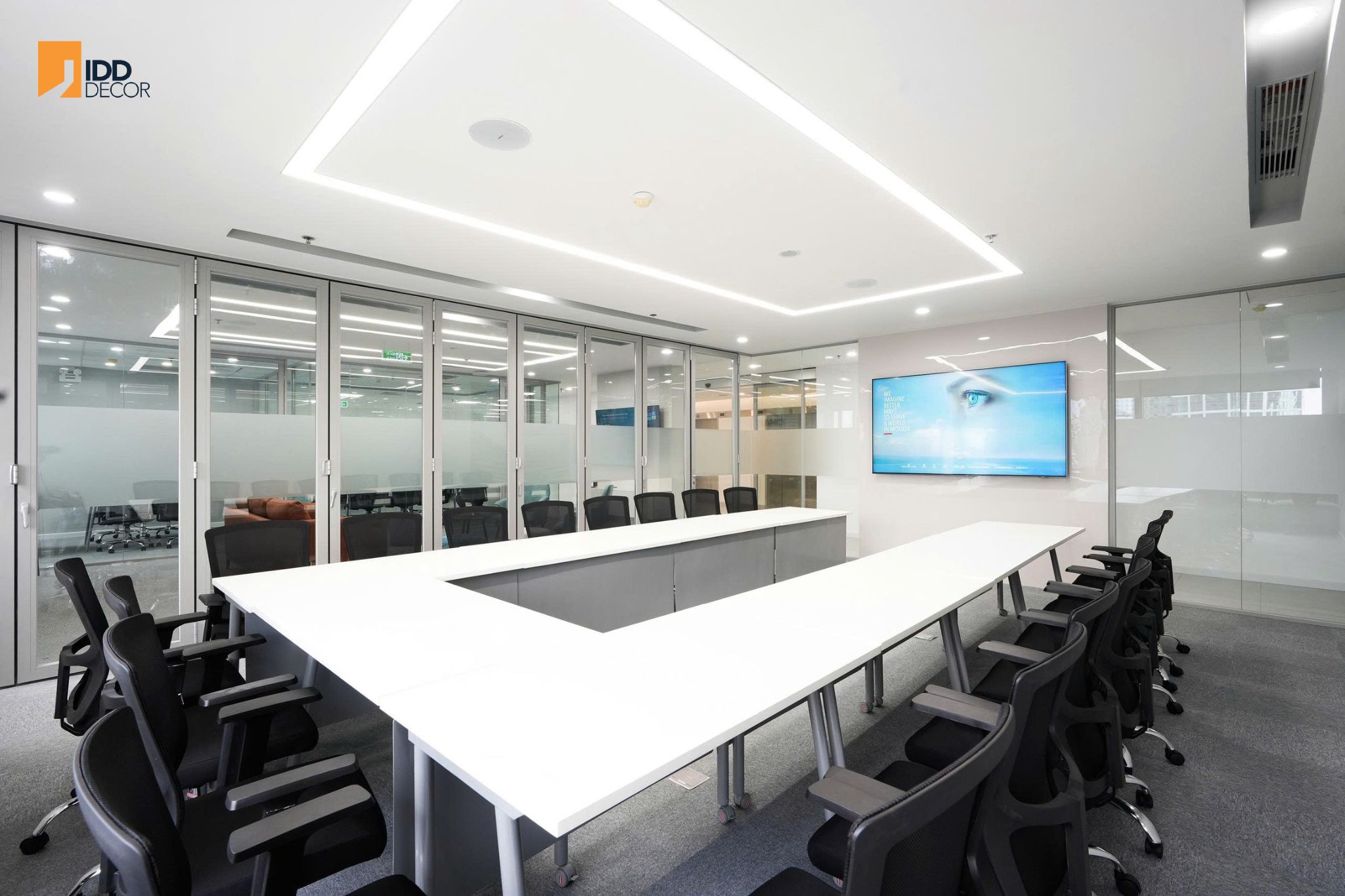 Thiết kế nội thất văn phòng CMA - Phòng họp nhỏ