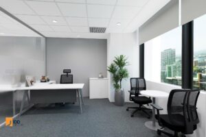 Thiết kế nội thất văn phòng CMA - Phòng quản lý (CMA CGM Executive/Manager Office Interior Design