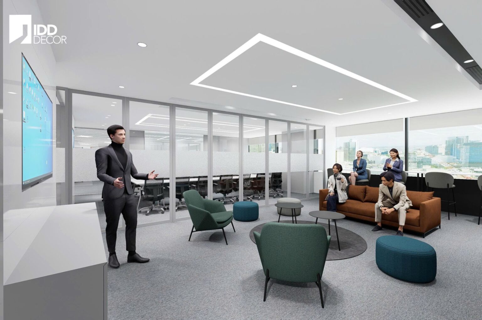 MULTI-GENERATIONAL CONNECTION SPACES IN MODERN OFFICES - IDD Decor ...