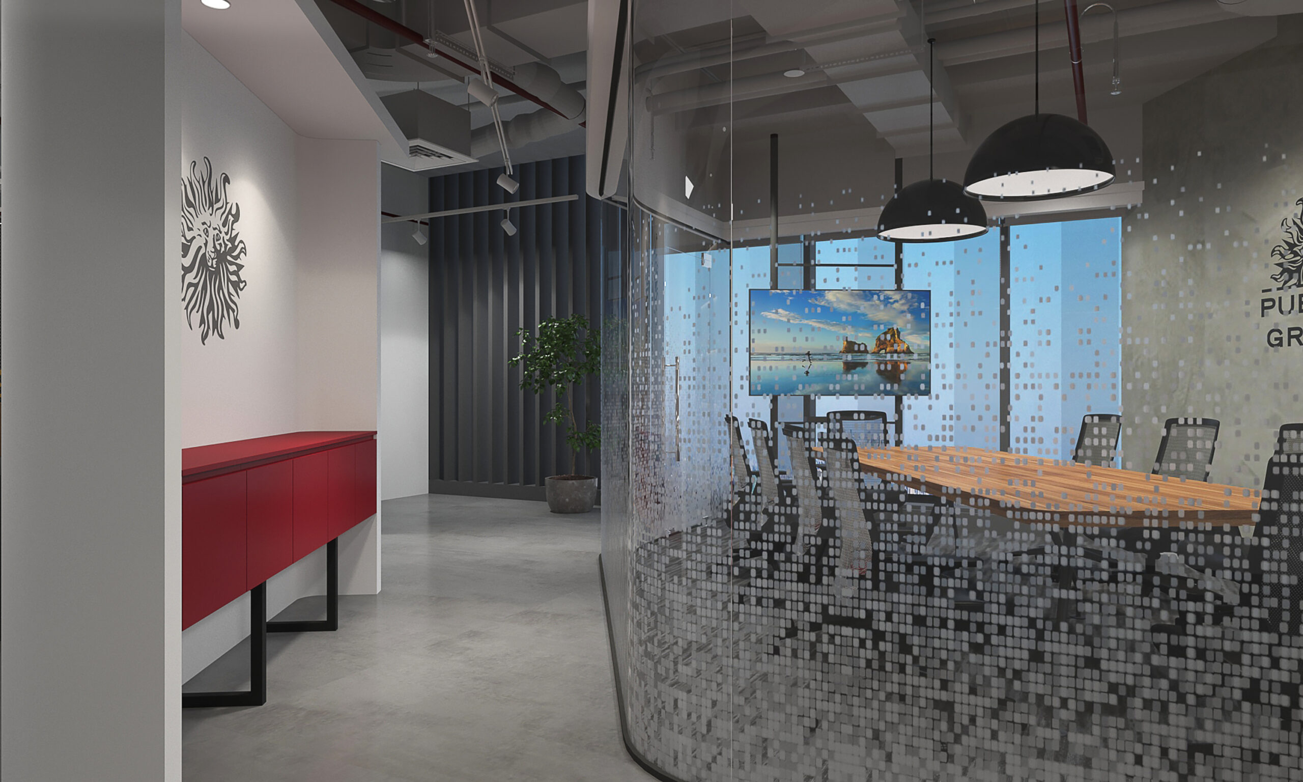 Thiết kế nội thất phòng họp Publicis