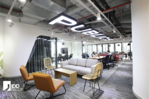 Thiết kế nội thất khu vực thảo luận nhóm Publicis Groupe