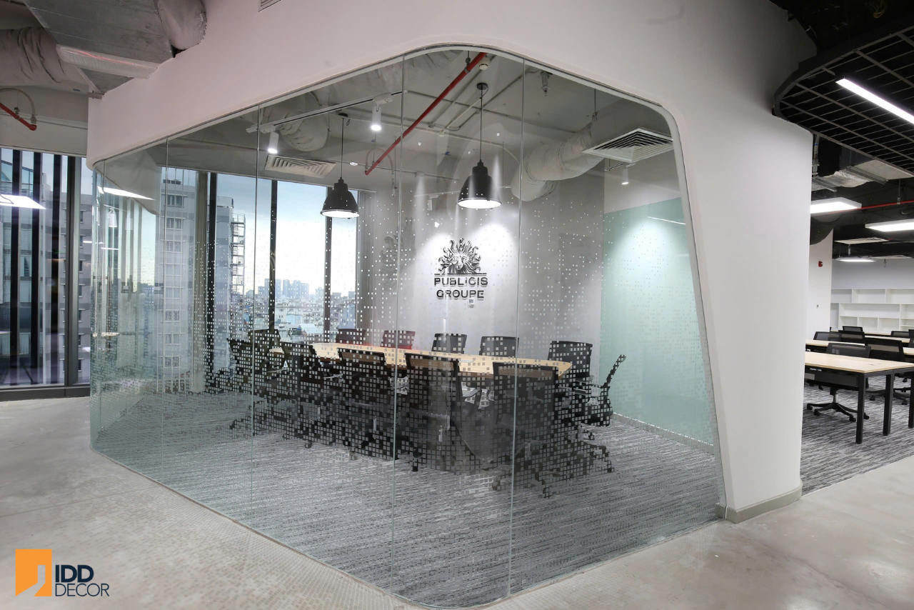 Thiết kế nội thất phòng họp Publicis