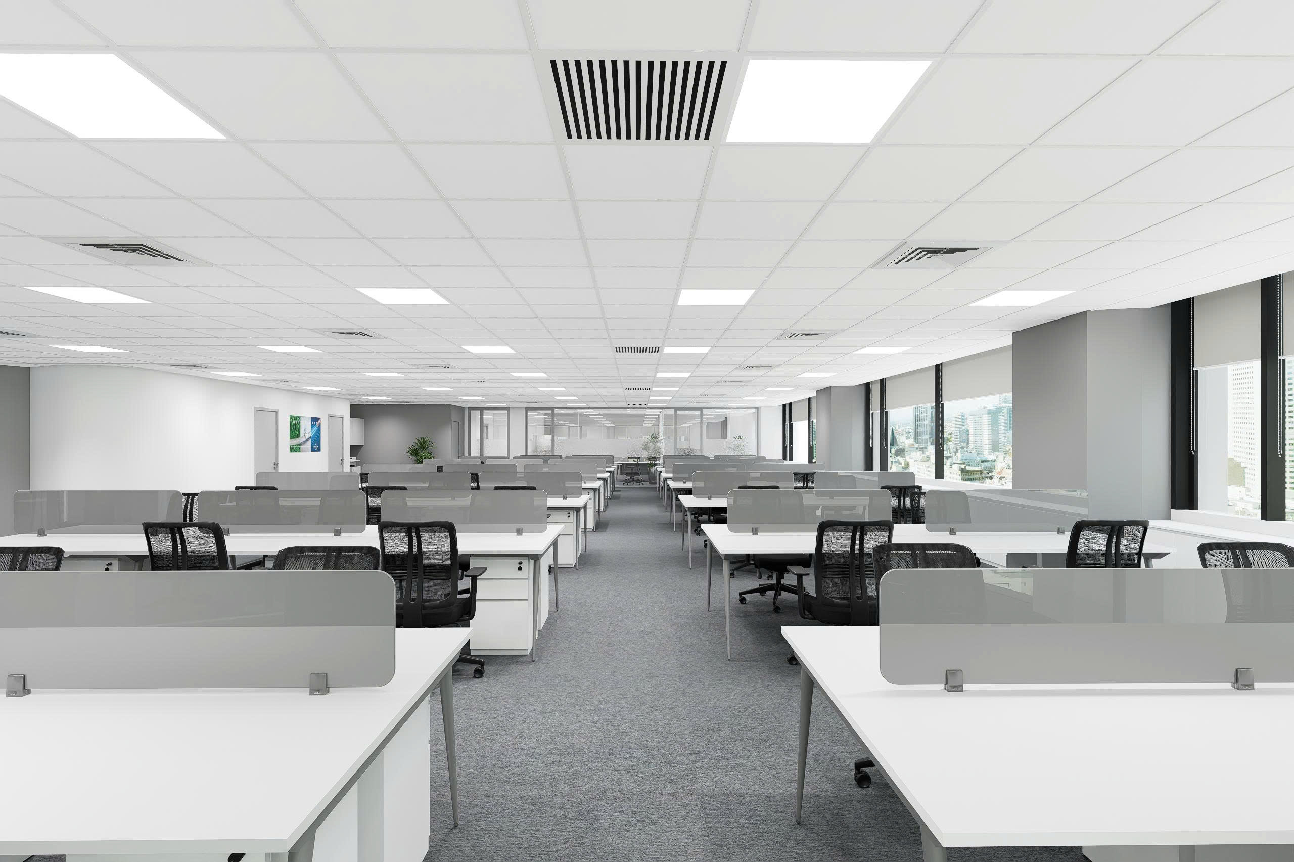 Thiết kế nội thất khu vực làm việc CMA CGM