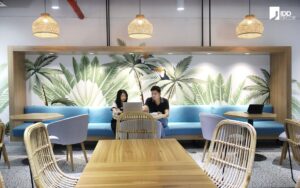 Thiết kế nội thất khu vực pantry Publicis Group