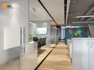 Thiết kế nội thất văn phòng IDP Quận 5 - Phòng làm việc (IDP Eduction Office Interior Design - Office Area)