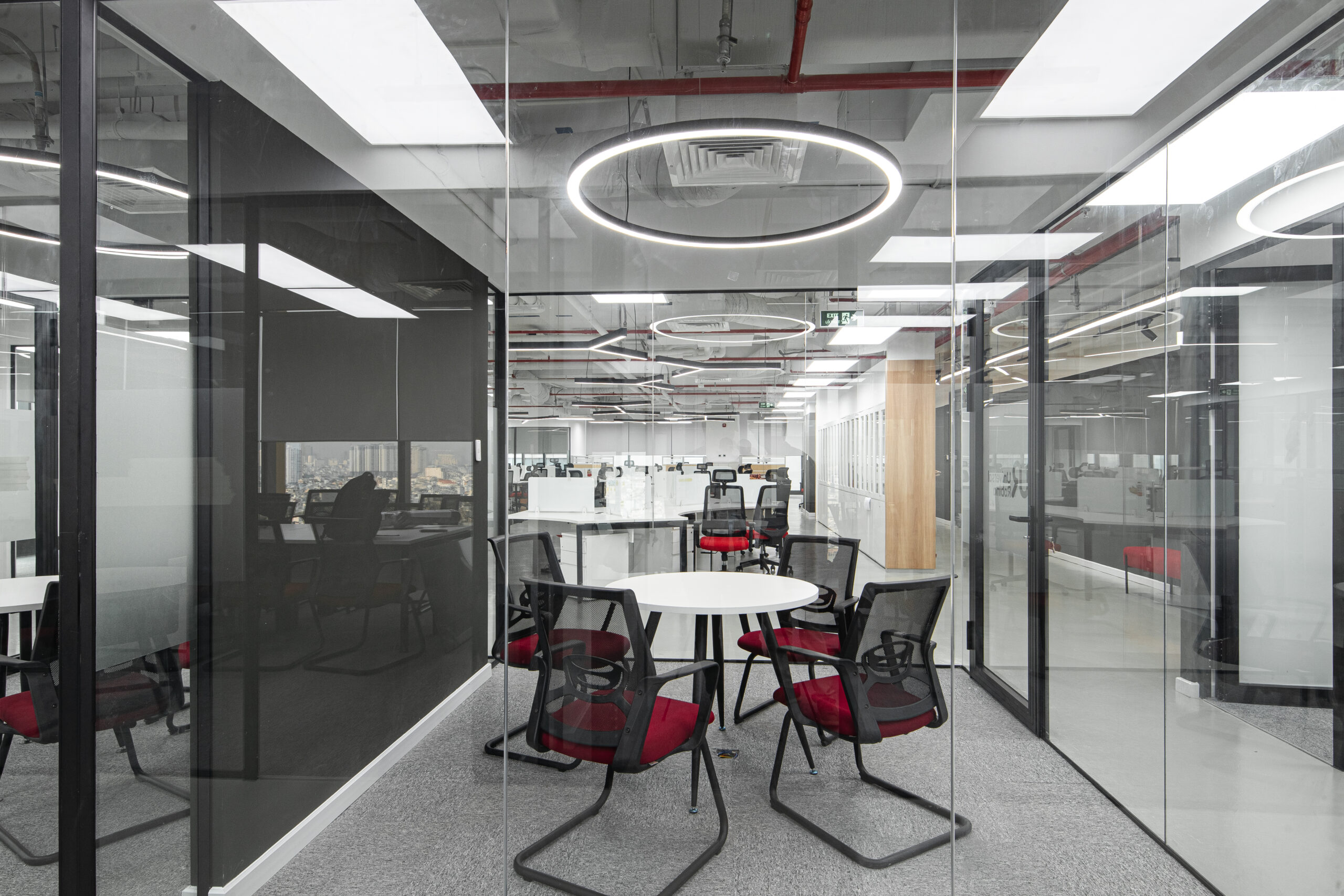 Thiết kế nội thất văn phòng URC Việt Nam - Phòng họp nhỏ (URC Vietnam Open Discussion Area Interior Design)